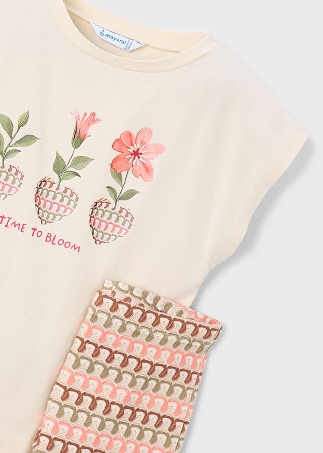 Conjunto legging flaré mandarina - Imagen 6