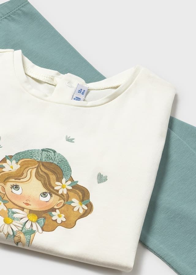 Conjunto legging menta - Imagen 4