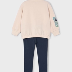 Conjunto legging y sudadera petróleo - Imagen 2