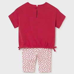 Conjunto leggings estampado rojo - Imagen 2