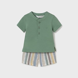 Conjunto pantalón y polo brócoli - Imagen 1