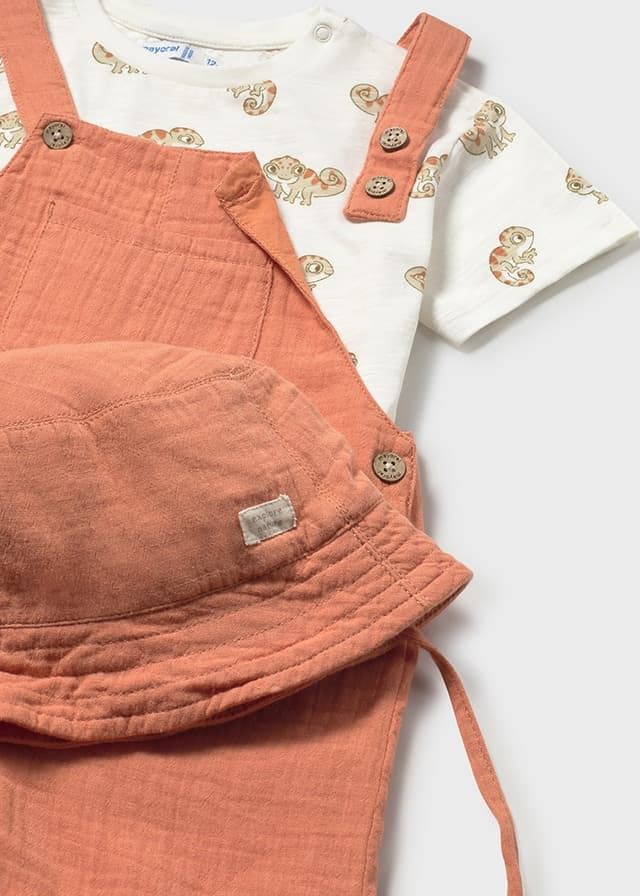 Conjunto peto bambula arcilla - Imagen 4