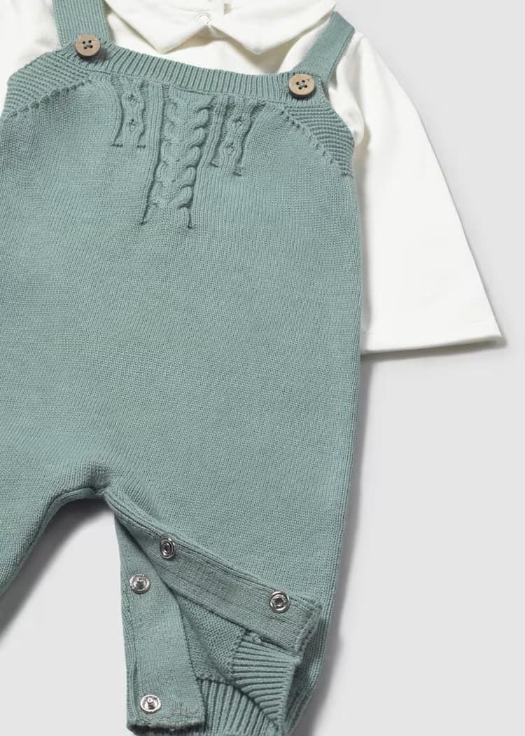 Conjunto peto tricot lluvia - Imagen 4