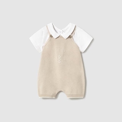 Conjunto peto tricot piedra - Imagen 2