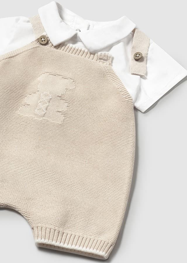 Conjunto peto tricot piedra - Imagen 4