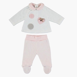 Conjunto polaina rosa baby - Imagen 1