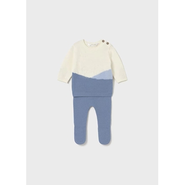 Conjunto polaina tricot nube - Imagen 1