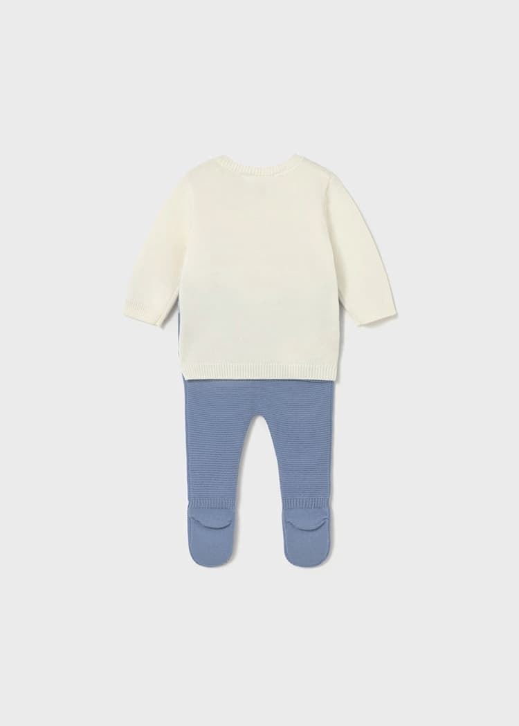 Conjunto polaina tricot nube - Imagen 2