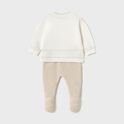 Conjunto polaina tricot piedra - Imagen 2