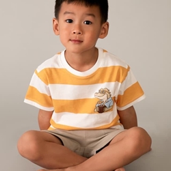 Conjunto punto "good vibes" peach - Imagen 1