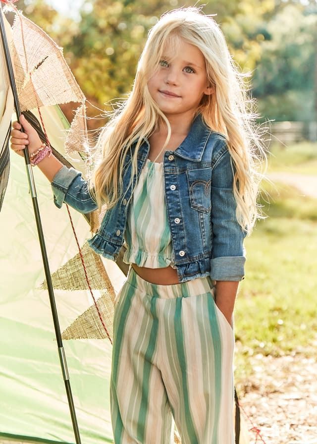 Conjunto rayas jade - Imagen 1