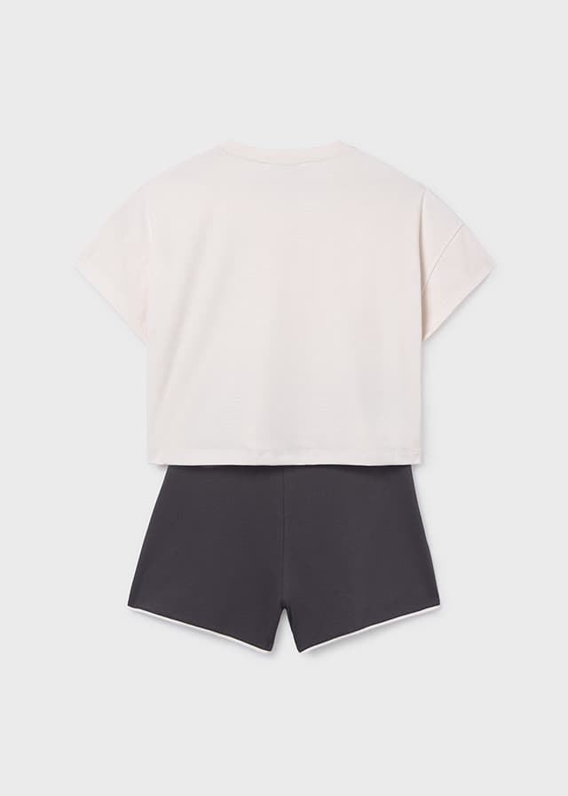 Conjunto short antracita - Imagen 5