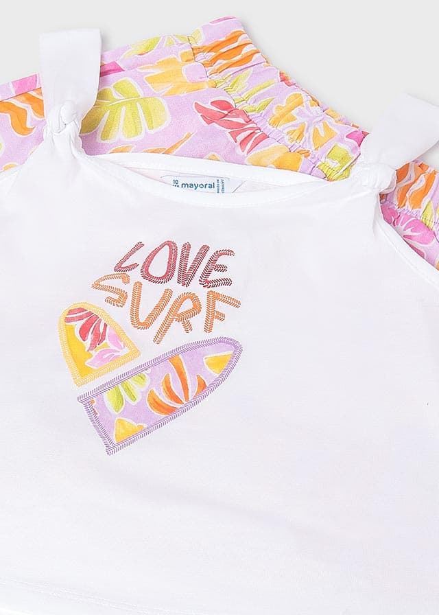 Conjunto short lilac - Imagen 4