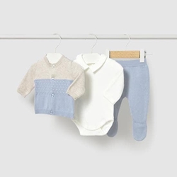 Conjunto tricot cielo - Imagen 1