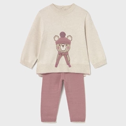 Conjunto tricot orquídea - Imagen 1