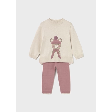 Conjunto tricot orquídea - Imagen 1