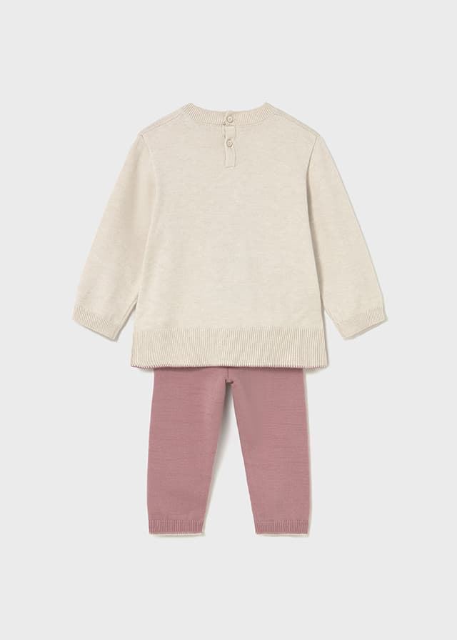 Conjunto tricot orquídea - Imagen 2