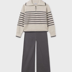 Conjunto tricot plomo - Imagen 2