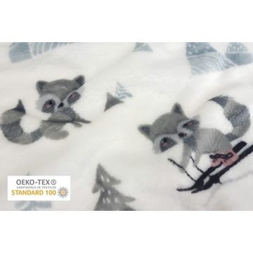 Coralina Mapache Pumpkin Diversión en la Nieve - Imagen 2