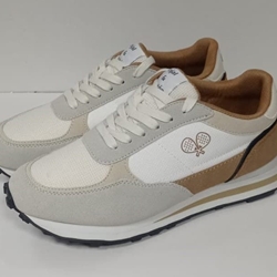 Deportiva blanco-arena - Imagen 1