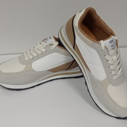 Deportiva blanco-arena - Imagen 2