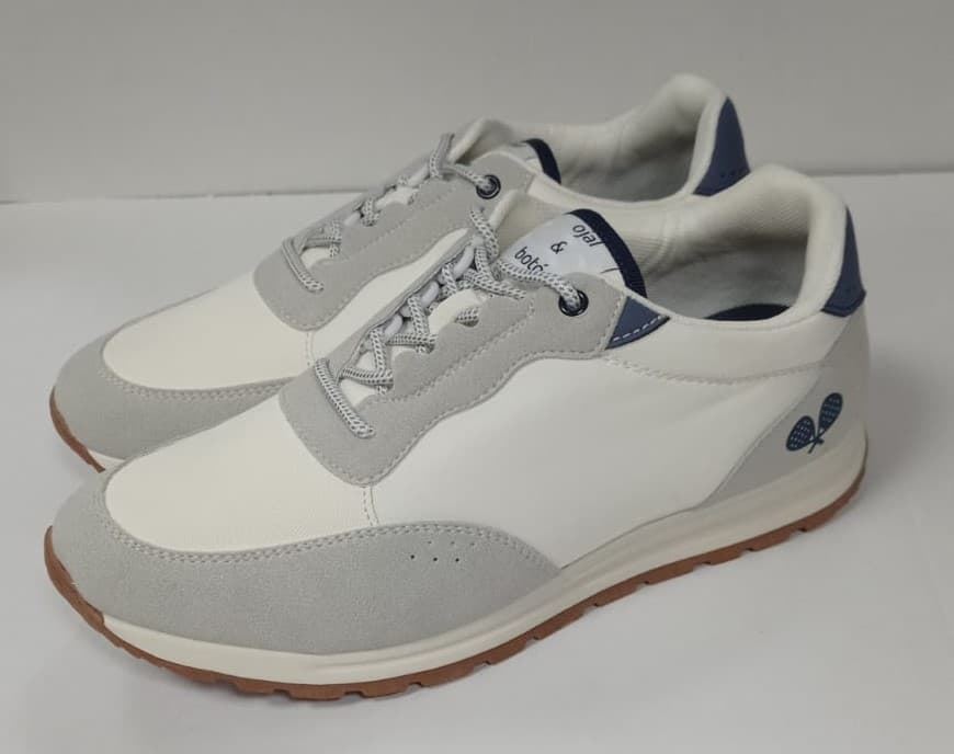 Deportiva blanco-índigo - Imagen 1