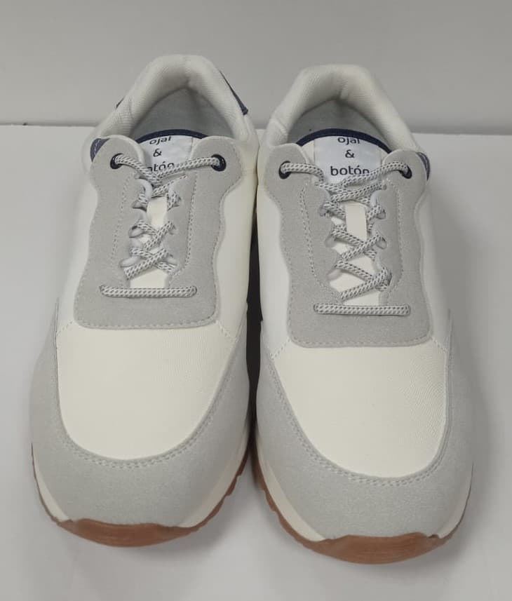 Deportiva blanco-índigo - Imagen 2