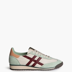 Deportiva verde-burdeos - Imagen 1