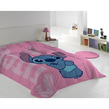 Edredón confort LILO Y STITCH FLOWERS - Imagen 1