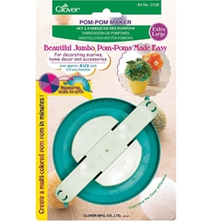 Fabricadora de pompones CLOVER 115mm - Imagen 1