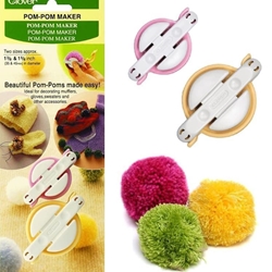Fabricadora de pompones CLOVER 35mm y 45mm - Imagen 1