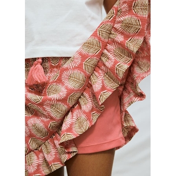 Falda estampada coral - Imagen 2
