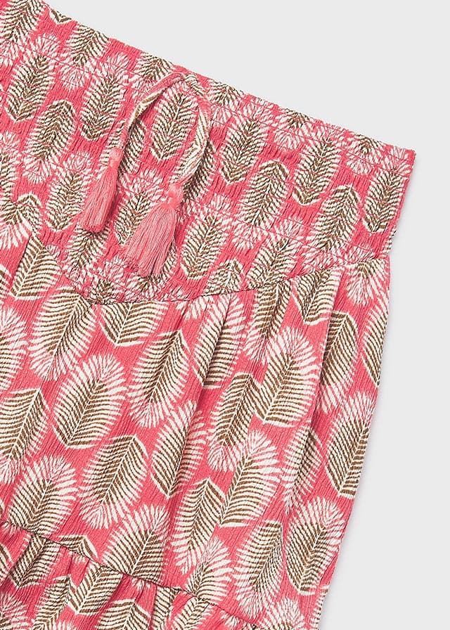 Falda estampada coral - Imagen 6
