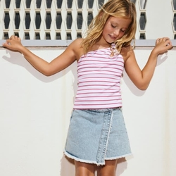 Falda pantalón tejano - Imagen 1