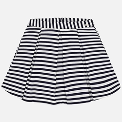 Falda rayas marino - Imagen 1