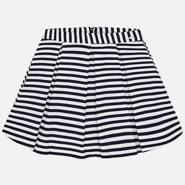 Falda rayas marino - Imagen 1
