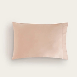 Funda de almohada seda de bambú beige - Imagen 2