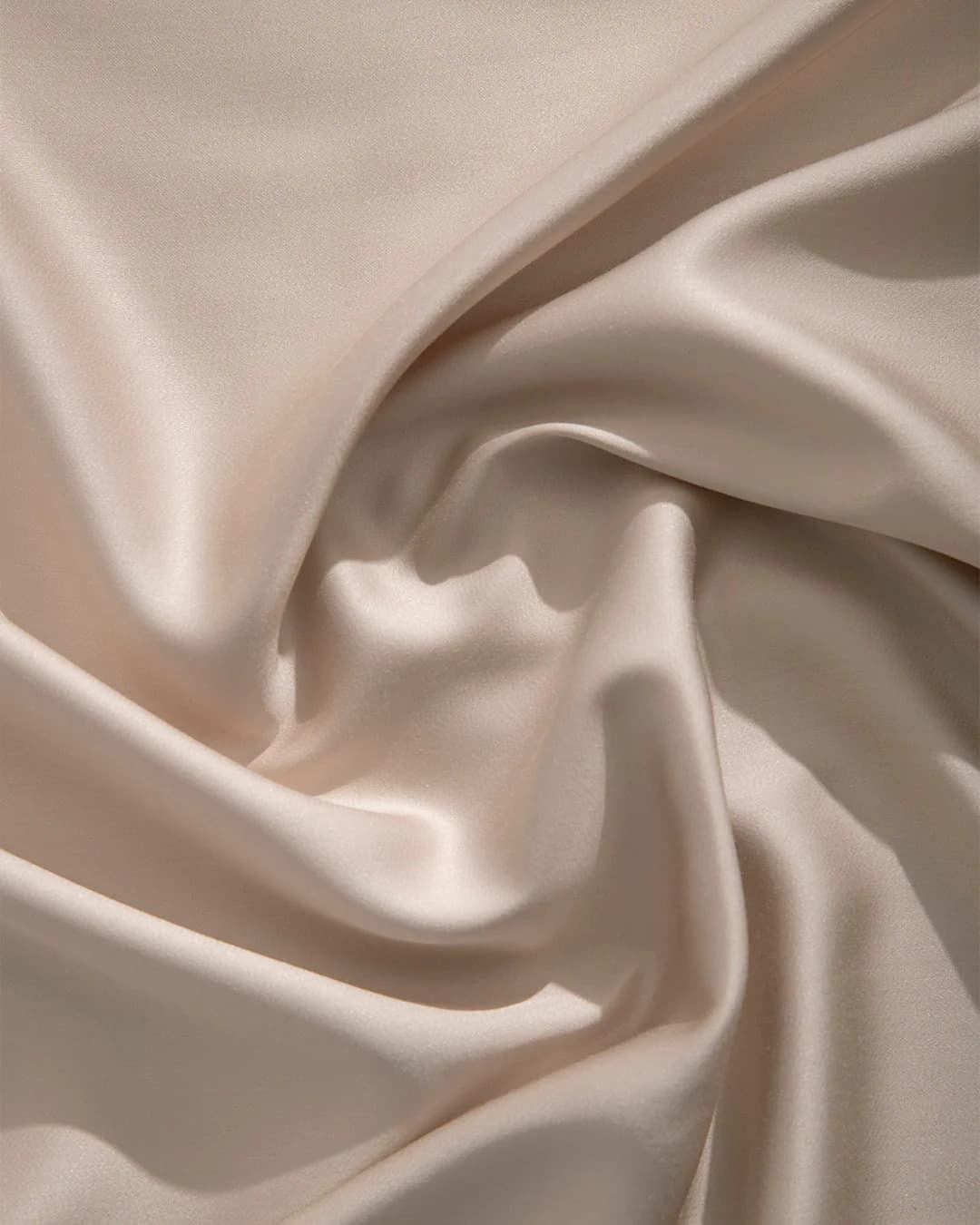 Funda de almohada seda de bambú beige - Imagen 4