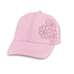 Gorra sarga flor malva - Imagen 1