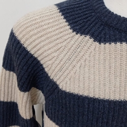 Jersey beige-marino - Imagen 2