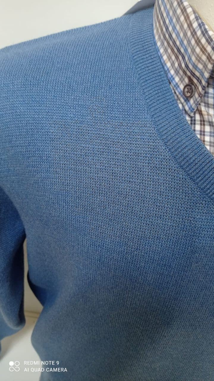 Jersey c/pico azul - Imagen 2