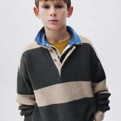 Jersey cuello polo pinsapo - Imagen 1