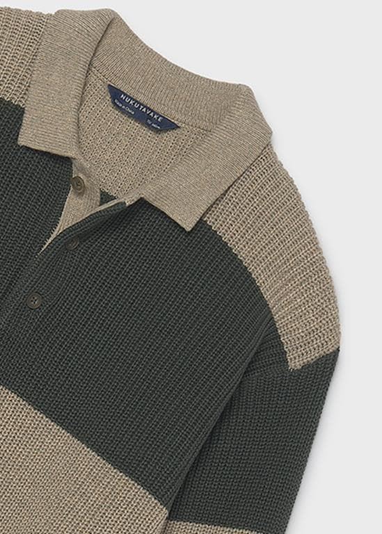 Jersey cuello polo pinsapo - Imagen 4