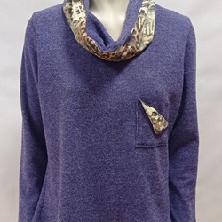 Jersey morado Dalia. - Imagen 1