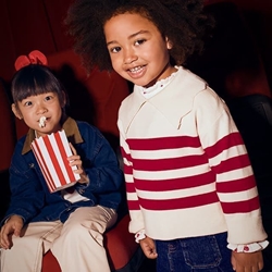 Jersey rayas cuello almendra - Imagen 1