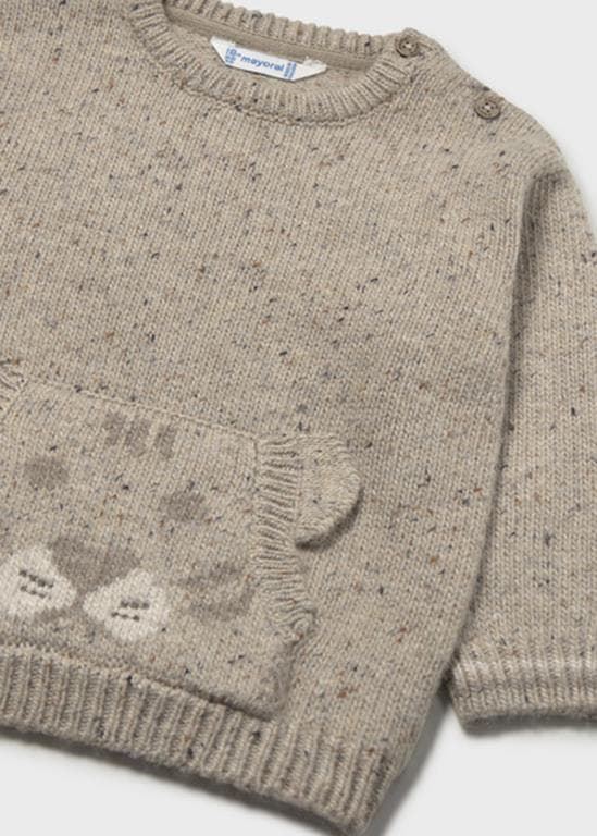 Jersey topo tweed - Imagen 3