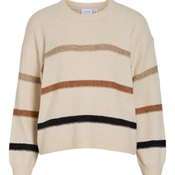 Jersey vineeva beige rayas - Imagen 1