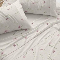 Juego de sábanas rosa floral - Imagen 1