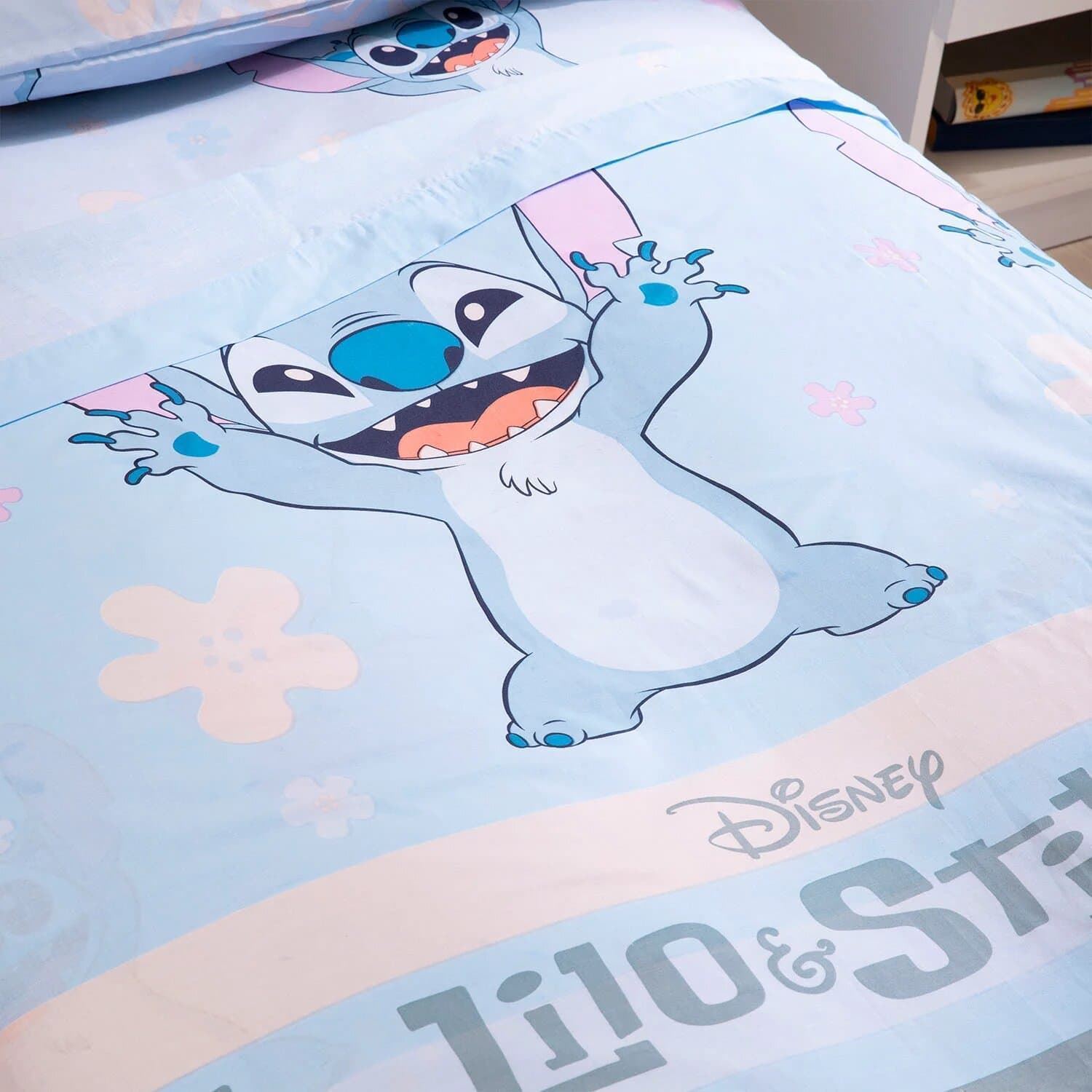 Juego de sábanas STITCH AZUL - Imagen 3