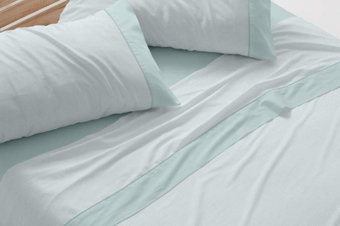 Juego de sábanas verde - Imagen 1